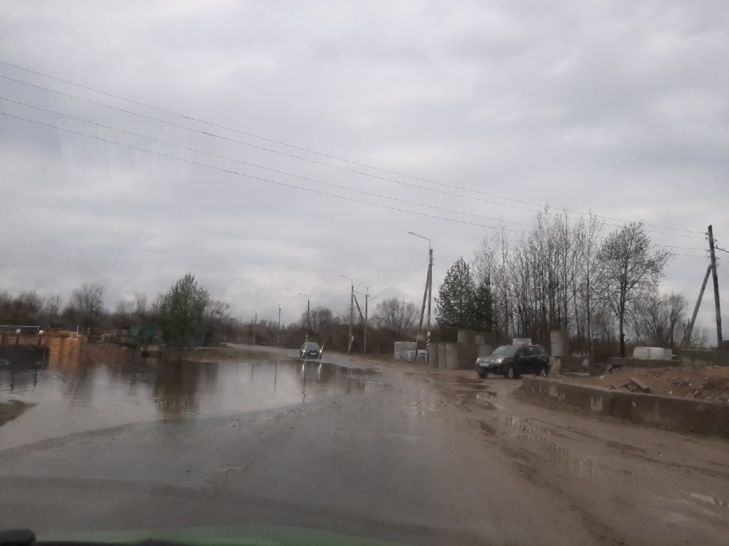 Вода в Северной Двине прибывает. В районе поселка Березник Виноградовского района +43 см за сутки