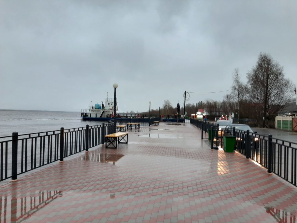 В поселке Березник Виноградовского района до неблагоприятной отметки остается 77 см