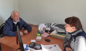 В Виноградовском районе в рабочей командировке - председатель регионального Союза журналистов