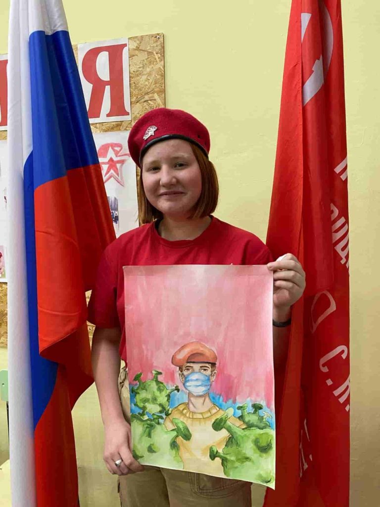 Юнармия Виноградовского района против COVID-19
