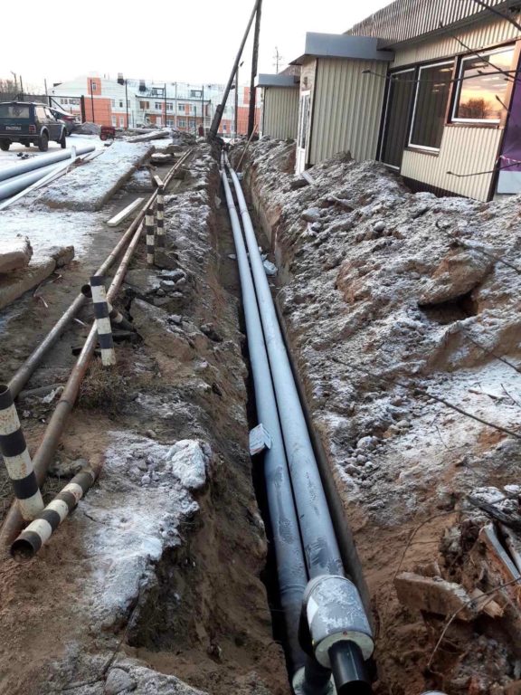 Аварийная ситуация на тепловых сетях в райцентре Виноградовского района устранена