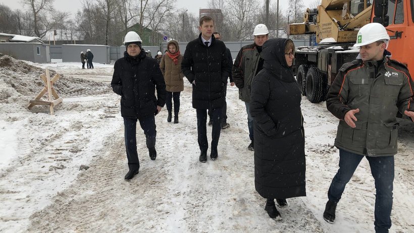 В Архангельске началось возведение нового корпуса областной детской больницы