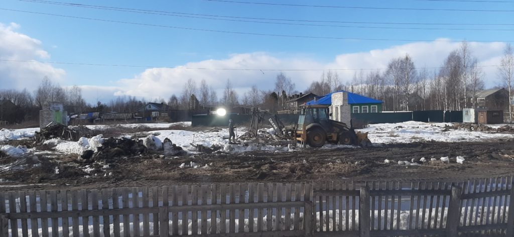 В райцентре Виноградовского района готовится площадка для строительства двух домов