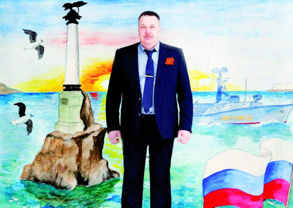 Возвращению Крыма в родную гавань рад Николай Фенев, директор Дома культуры поселка Рочегда Виноградовского района
