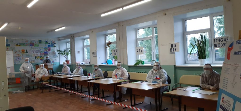 В Виноградовском районе в 8 утра открылись все избирательные участки