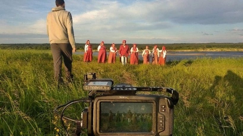 В деревнях Пинежского района снимают кино