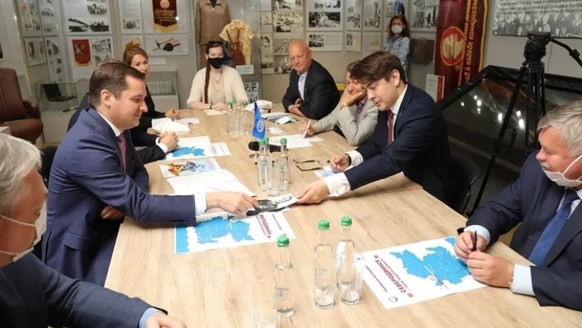 Александр Цыбульский поддержал инициативу присвоения Северодвинску почетного звания РФ «Город трудовой доблести»