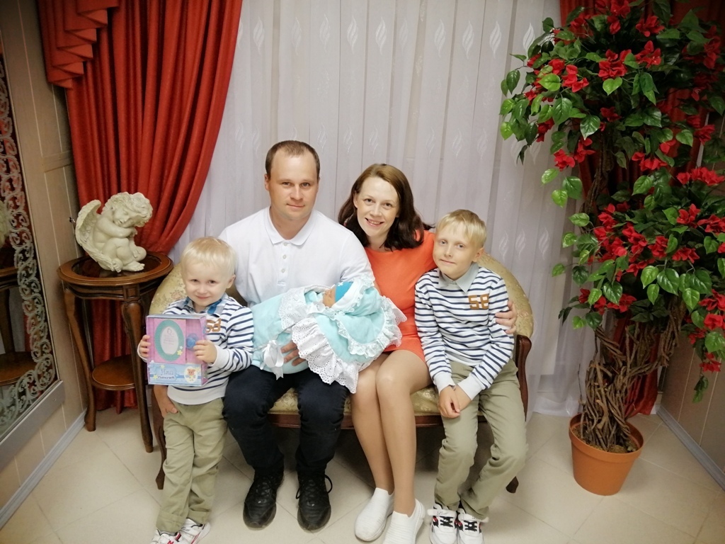 На одну многодетную семью в Виноградовском районе стало больше