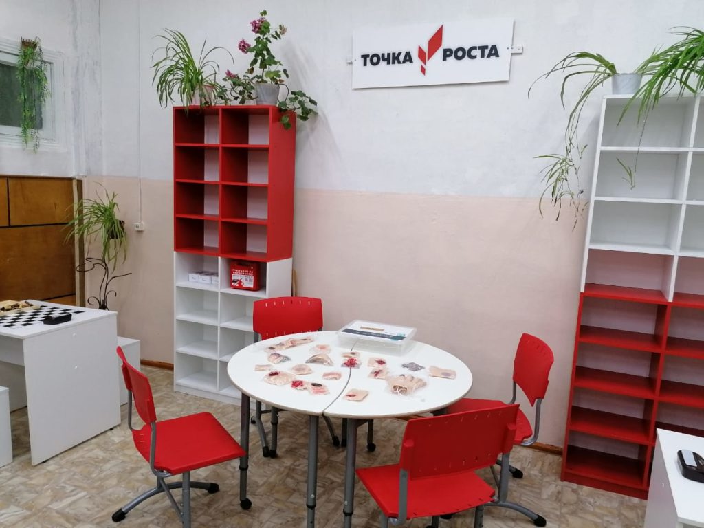 "Точка роста": новый формат образования в школах района