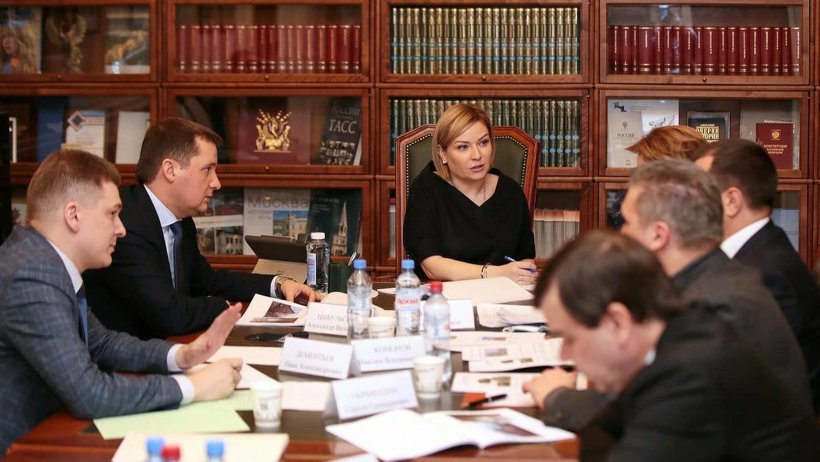 В Москве прошла рабочая встреча Ольги Любимовой и Александра Цыбульского