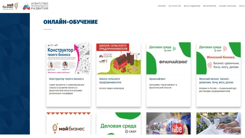 Для бизнеса Архангельской области организовано онлайн-обучение
