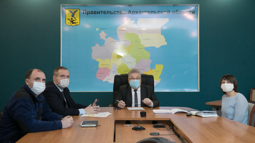 В Архангельской области началась подготовка к весеннему ледоходу