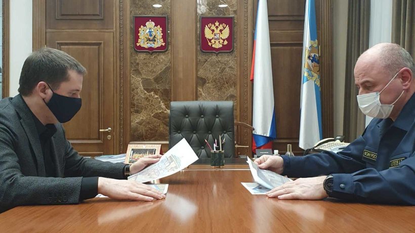 Александр Цыбульский провел рабочую встречу с главой регионального УФСИН