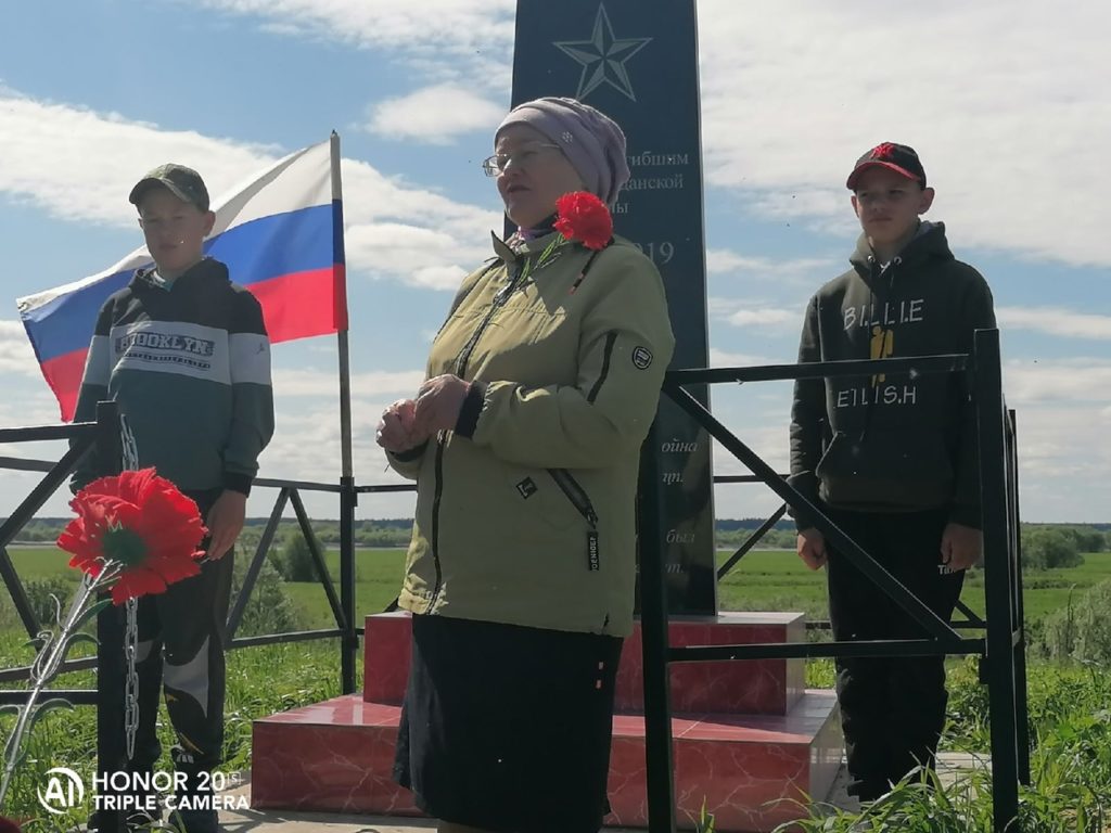 В Виноградовском районе обновлен памятник героям Гражданской войны