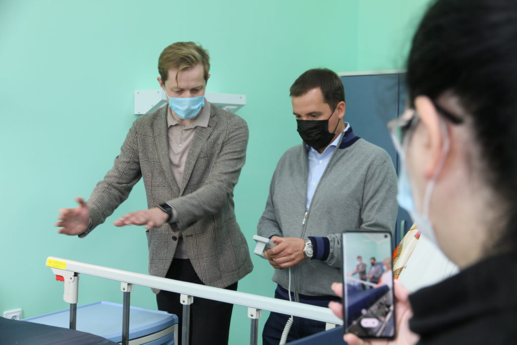 Строительство Виноградовской центральной районной больницы близится к завершению