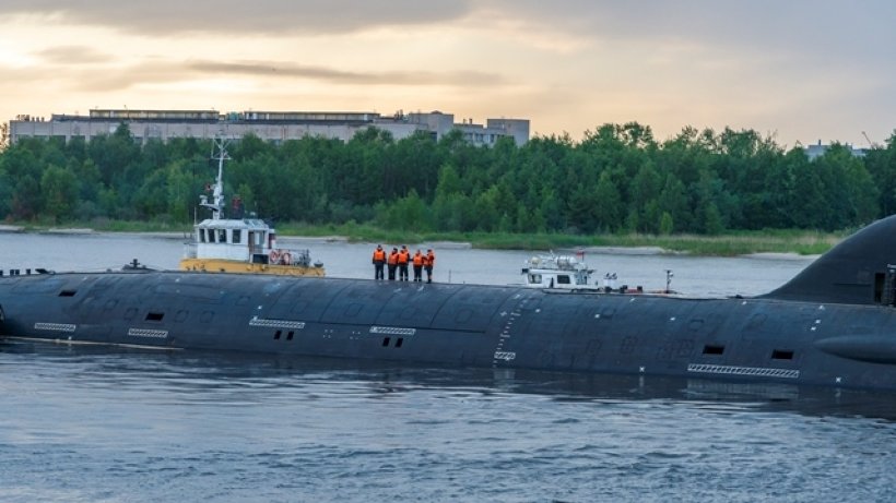 Атомные подводные лодки, построенные на Севмаше, проходят испытания в море
