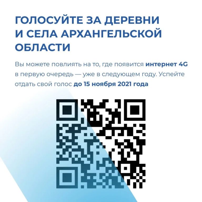 Жители Поморья выбирают деревни и села, где в 2022 году появится интернет 4G