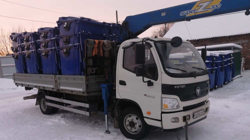 В Архангельской области более тысячи новых контейнеров для раздельного сбора ТКО установлены досрочно