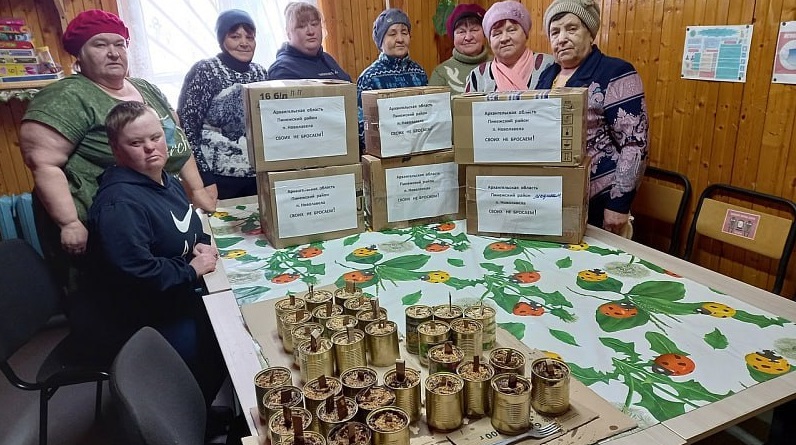 Жители Архангельской области продолжают оказывать помощь землякам, участвующим в СВО