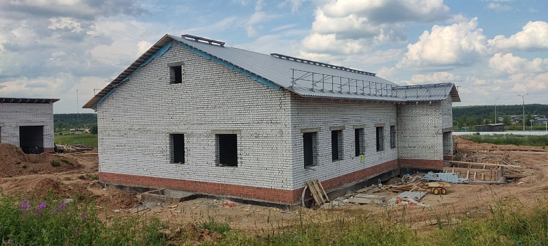 Строительство Подюжской амбулатории в Коношском районе планируют завершить в конце текущего года