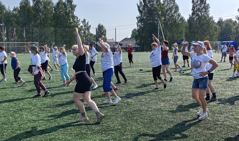 В Няндоме прошел региональный этап Всероссийского марафона «Земля спорта»