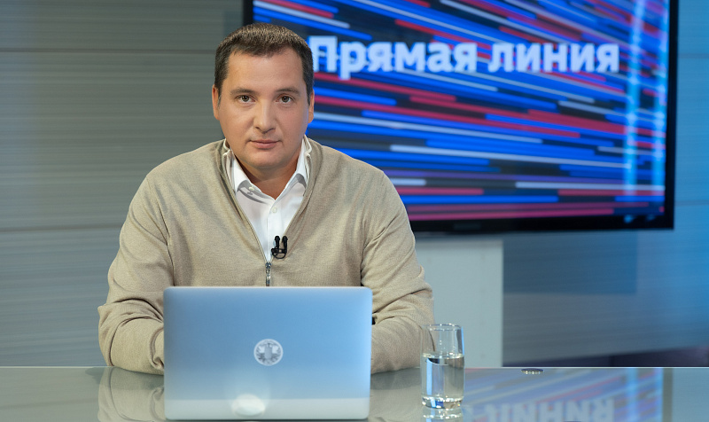 На прямую линию губернатора Архангельской области поступило порядка двух тысяч вопросов
