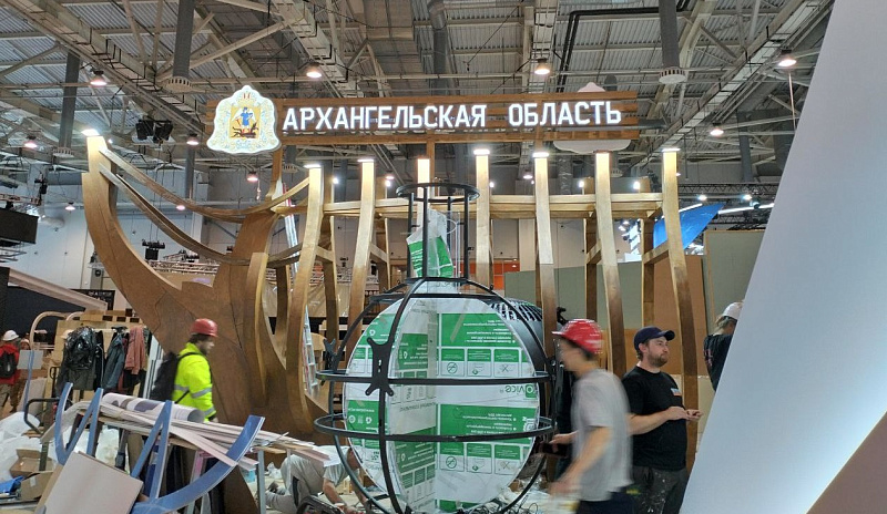 На ВДНХ готовят стенд Архангельской области для выставки «Россия»