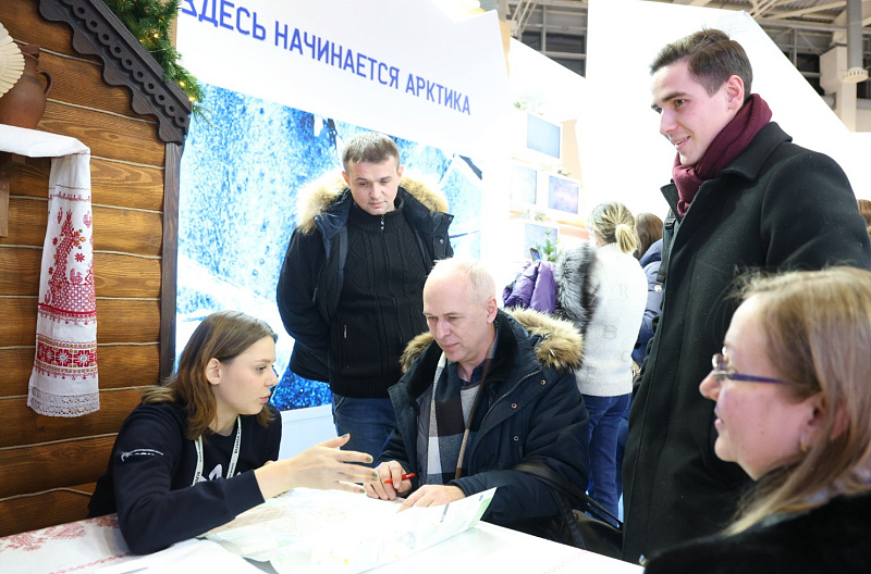 Стенд Архангельской области на выставке-форуме «Россия» пользуется большой популярностью у посетителей