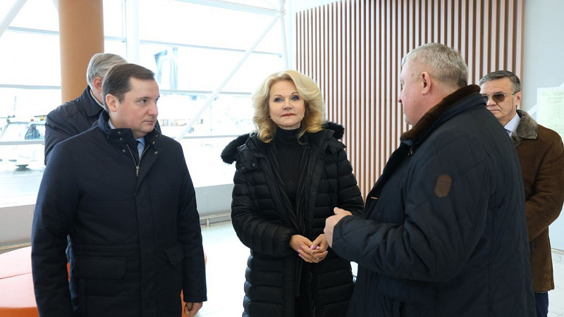 Заместитель Председателя Правительства РФ Татьяна Голикова оценила реконструкцию аэропорта в Архангельске