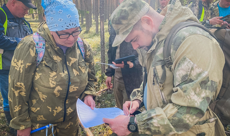 В Виноградовском округе прошли тренировки лесоустроителей