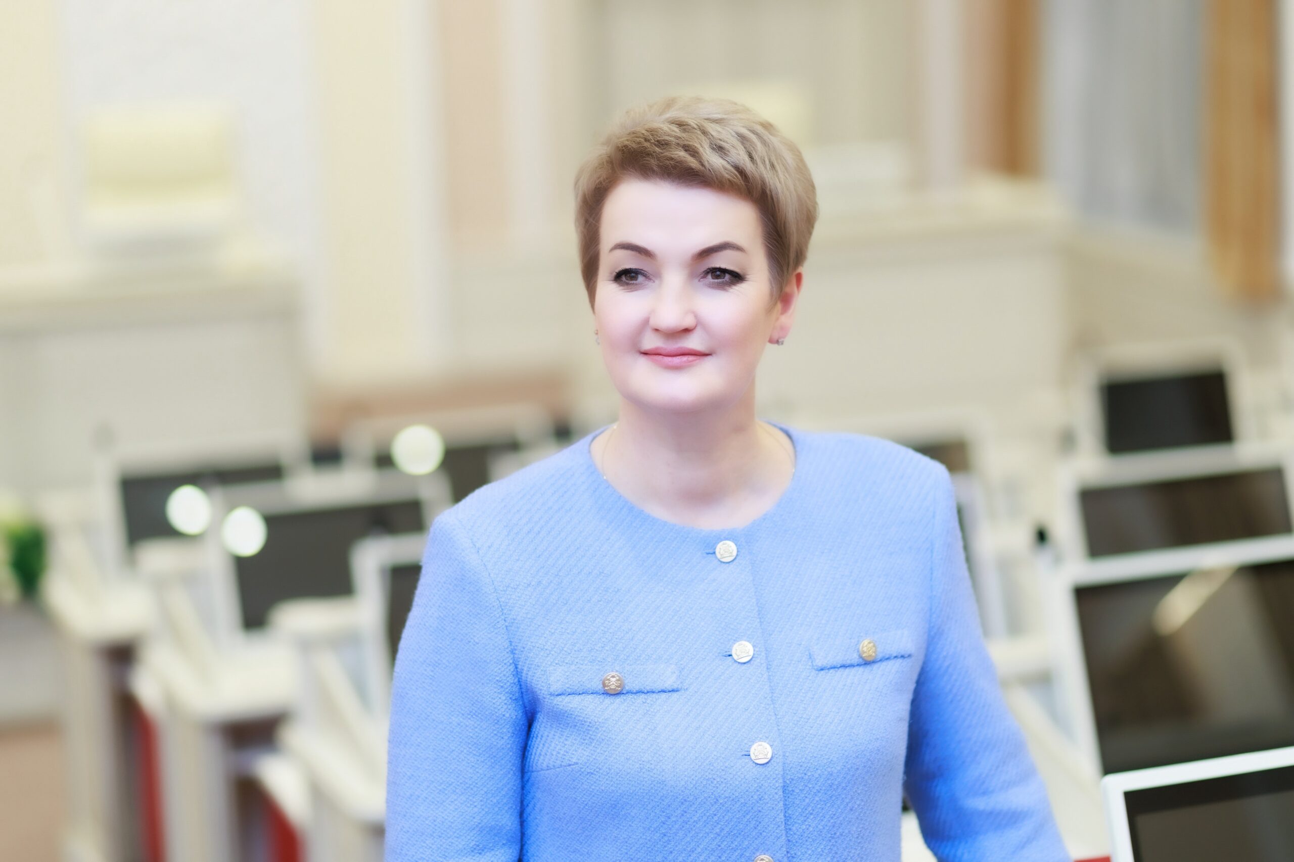 Екатерина Прокопьева поздравила северян с Днем защиты детей