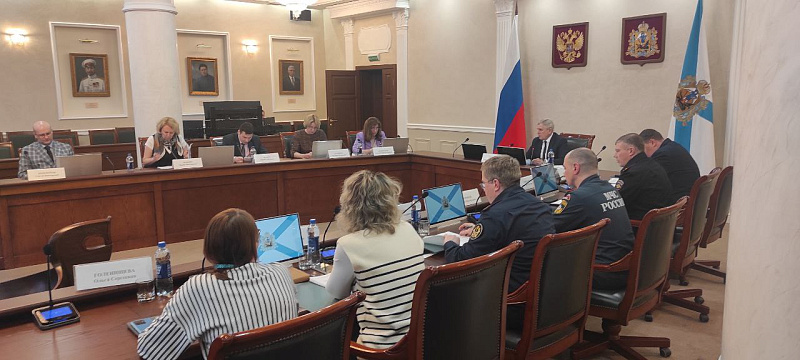 В правительстве Архангельской области обсудили меры профилактики преступлений в отношении несовершеннолетних