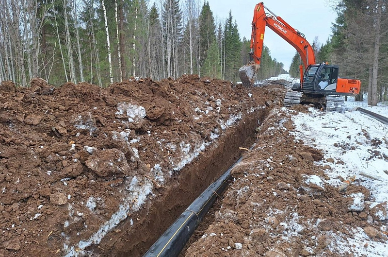 В Поморье строительство трех крупных газопроводов общей протяженностью 99 км планируют завершить в 2025 году