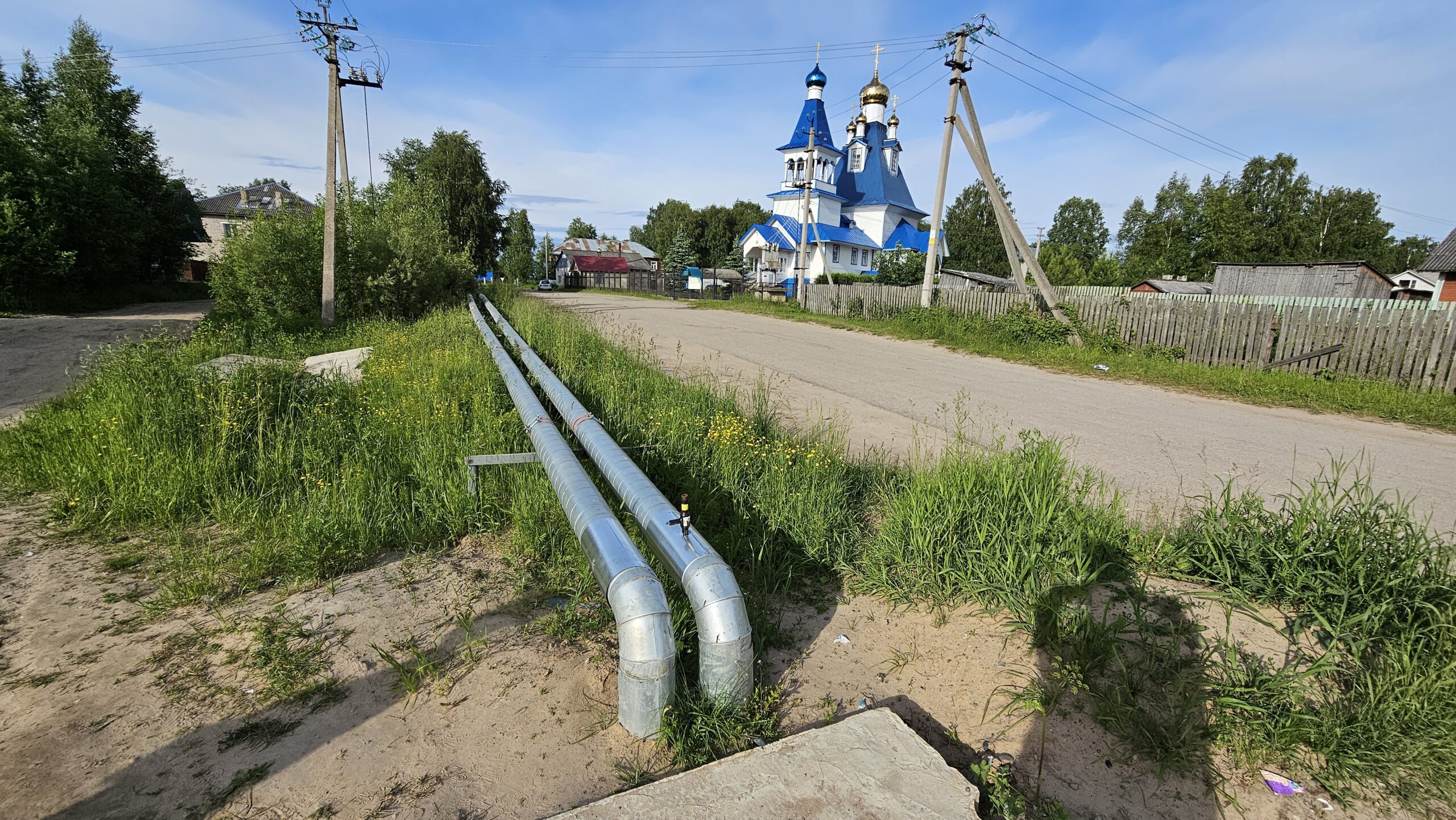Теплосети в Виноградовском округе обновляются