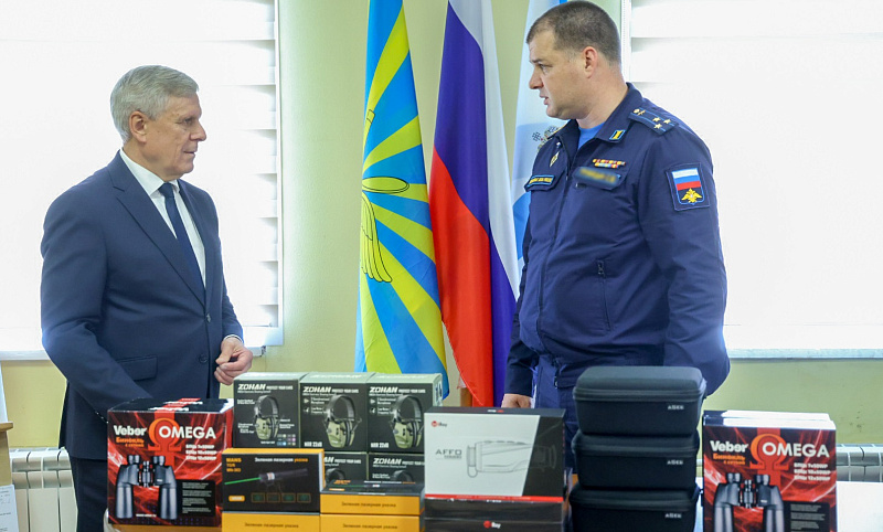 Архангельским военнослужащим передали современные средства по борьбе с беспилотниками