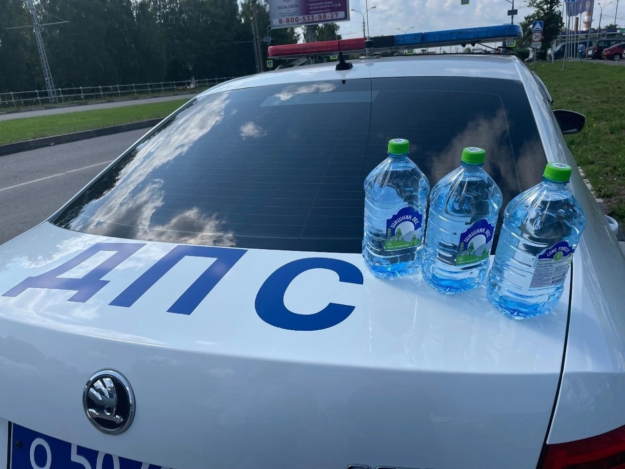 Госавтоинспекция информирует: жара воздействует на водителей примерно как алкоголь
