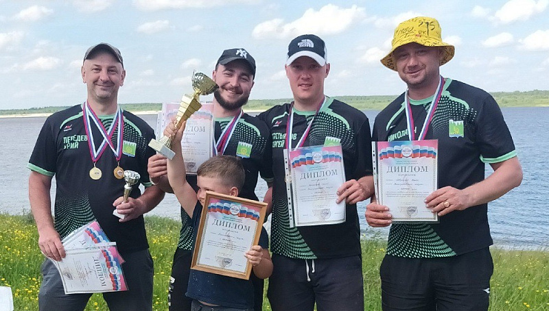 Команда Виноградовского округа – чемпион Беломорских игр по рыболовному спорту