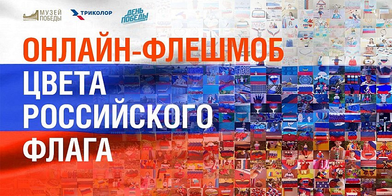 Заявки на участие в онлайн-флешмобе, посвященном Российскому флагу, принимаются до 14 августа