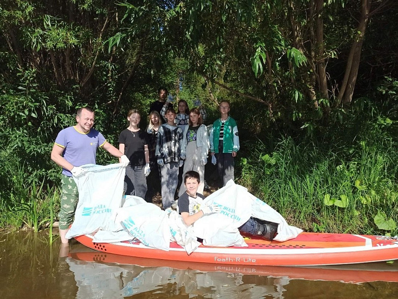 В Поморье продолжаются субботники в рамках акции «Вода России»