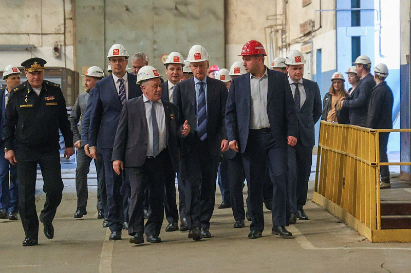 Помощник Президента РФ Николай Патрушев посетил Севмаш и центр судоремонта «Звездочка»