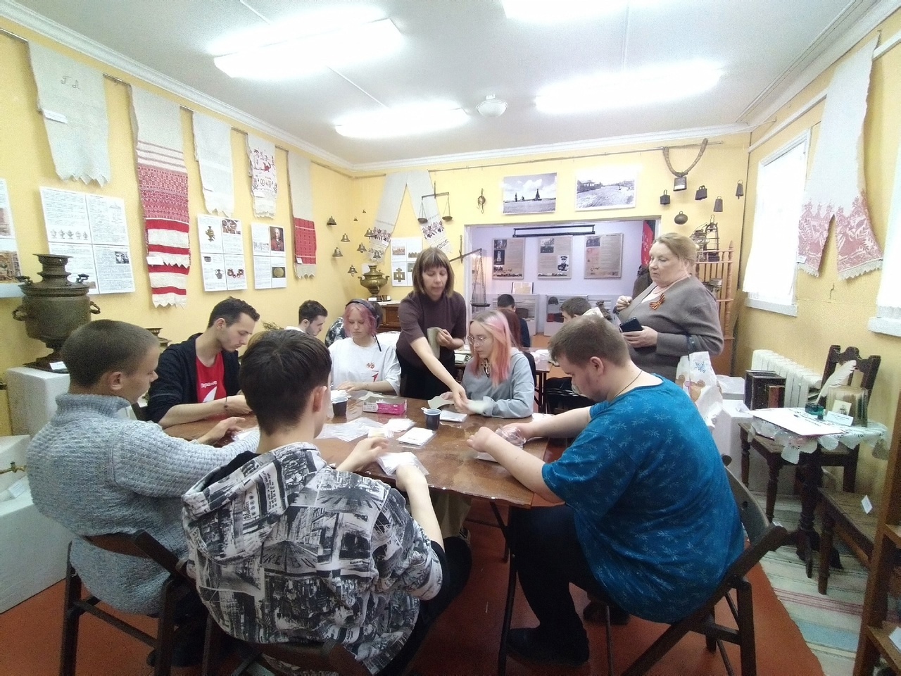 В Виноградовском историческом музее прошла ежегодная Всероссийская акция «Ночь музеев»