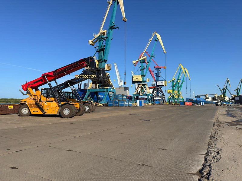 Архангельский морской торговый порт развивает собственные мощности