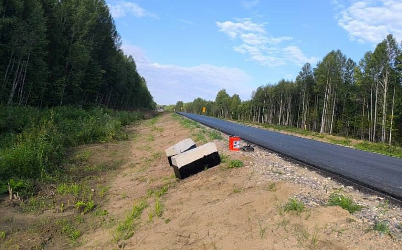 На участке ремонта автодороги Исакогорка – Новодвинск – Холмогоры завершаются основные работы