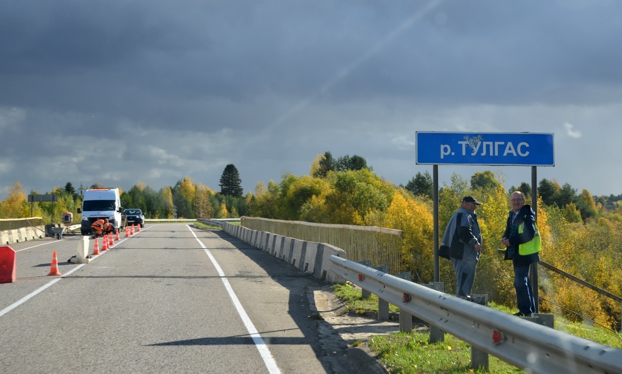 На мосту через реку Тулгас в Виноградовском округе идут плановые работы по замене деформационных швов