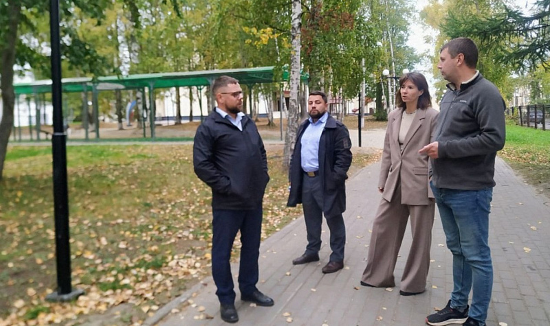 В Новодвинске реализуют проект благоустройства городского парка культуры и отдыха