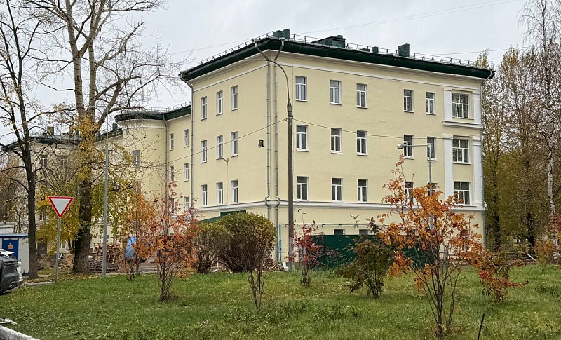 В Архангельской областной больнице продолжается капитальный ремонт центра инфекционных болезней