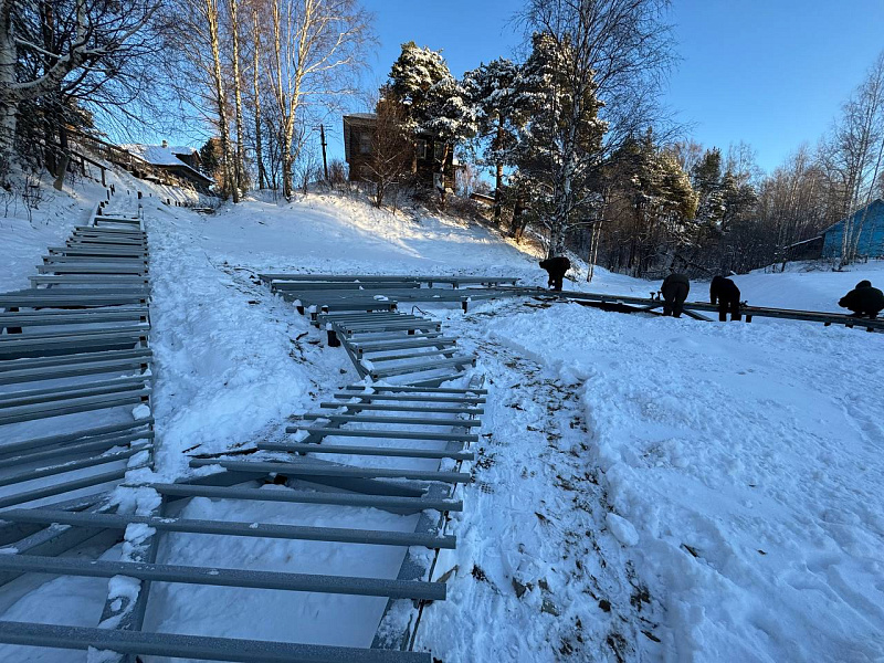 В Шенкурске продолжают создание пешего туристического маршрута в историческом центре города