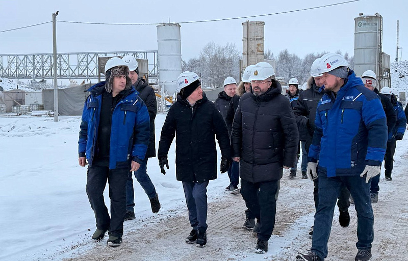 Работы на строительной площадке кампуса «Арктическая звезда» идут согласно графику