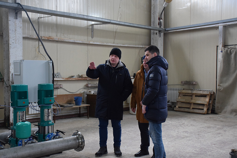 В Холмогорском округе обсудили повышение надежности коммунальной инфраструктуры муниципалитета