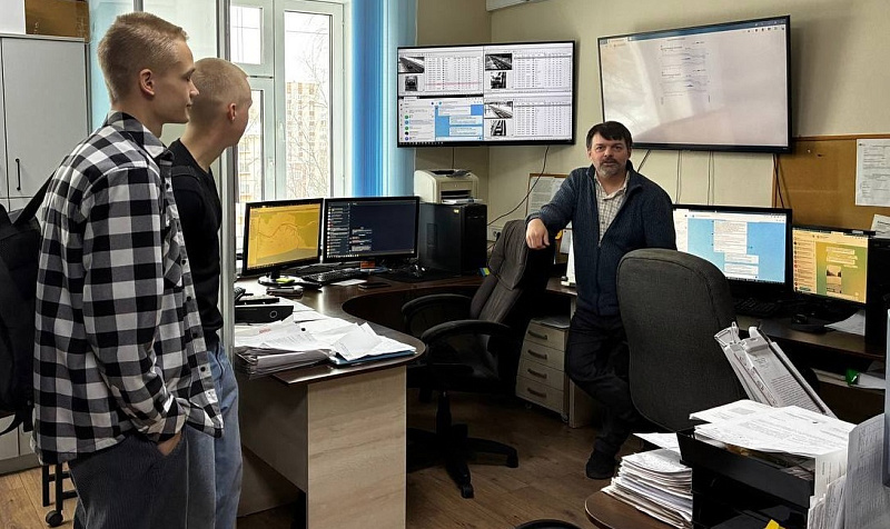 Студенты дорожной кафедры САФУ познакомились с деятельностью Архангельскавтодора